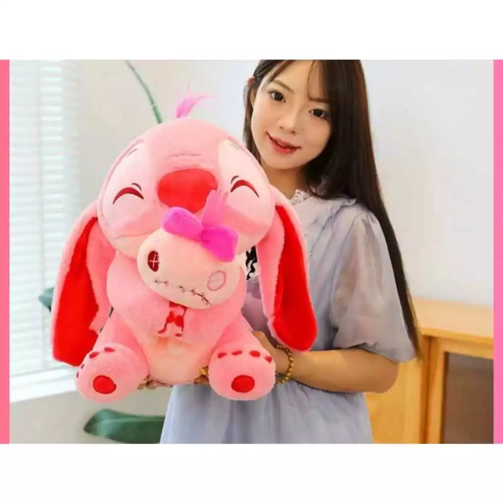 Pelúcia Stitch ou Angel + Xepa – Um Combo de Fofura e Aconchego! 💙💖