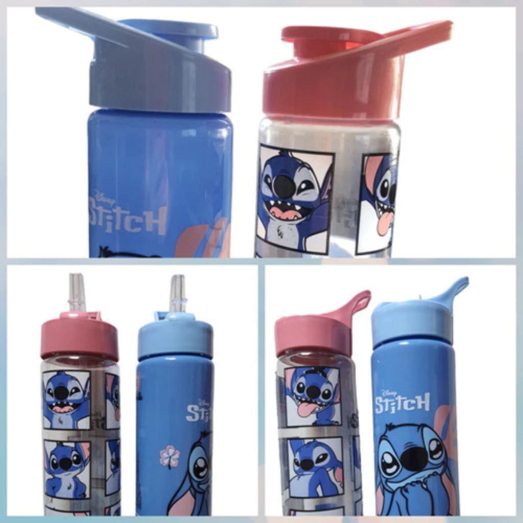 Squeeze com Canudo do Stitch – Praticidade e Estilo para o Seu Dia! 💙✨