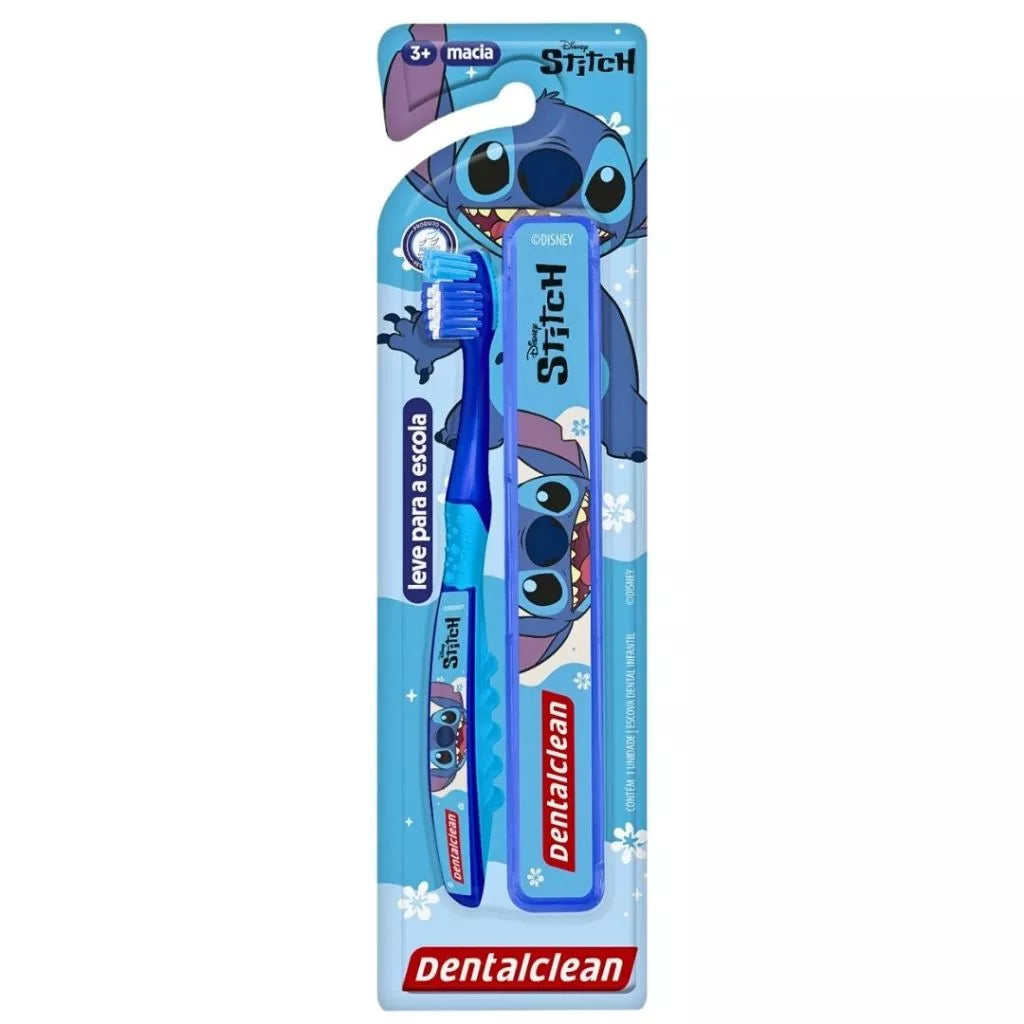 Kit de Escovas de Dente Stitch – Cuide do Seu Sorriso com Estilo! 💙🦷