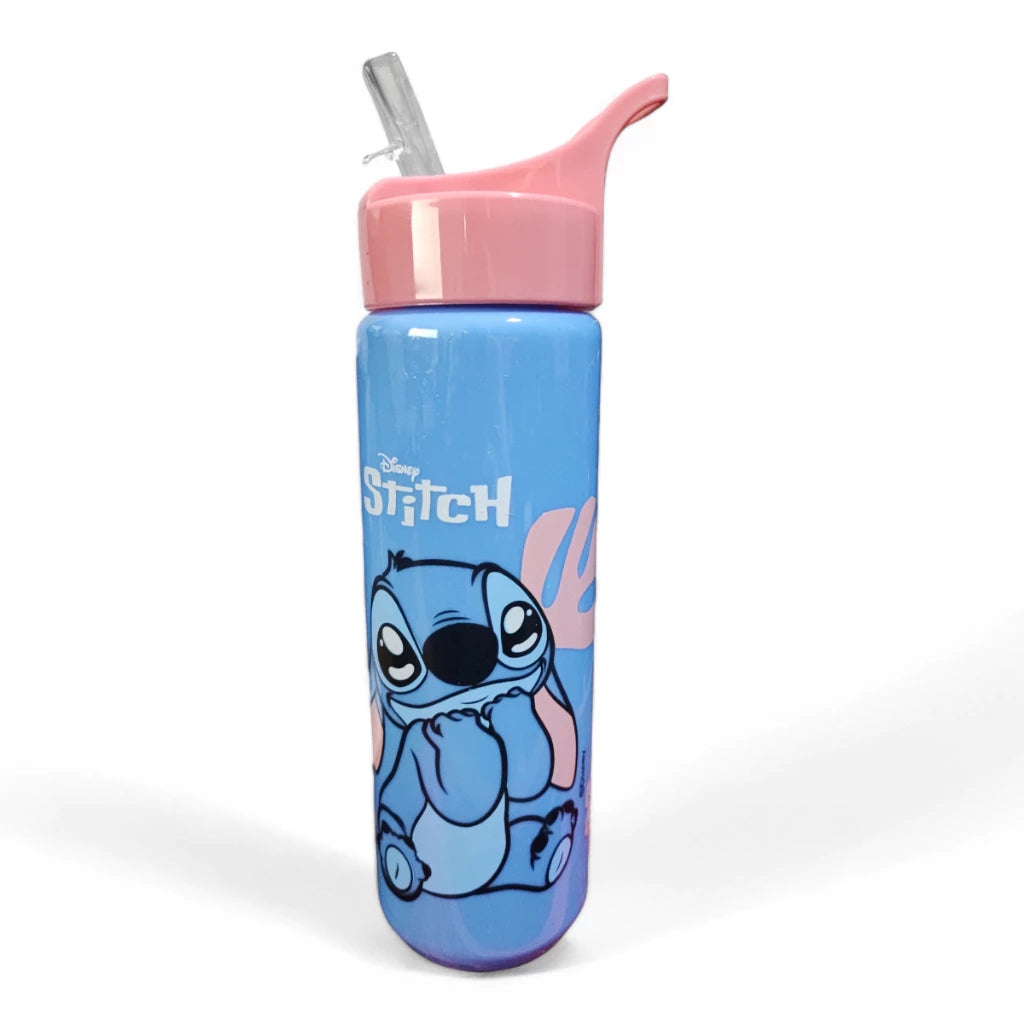 Squeeze com Canudo do Stitch – Praticidade e Estilo para o Seu Dia! 💙✨