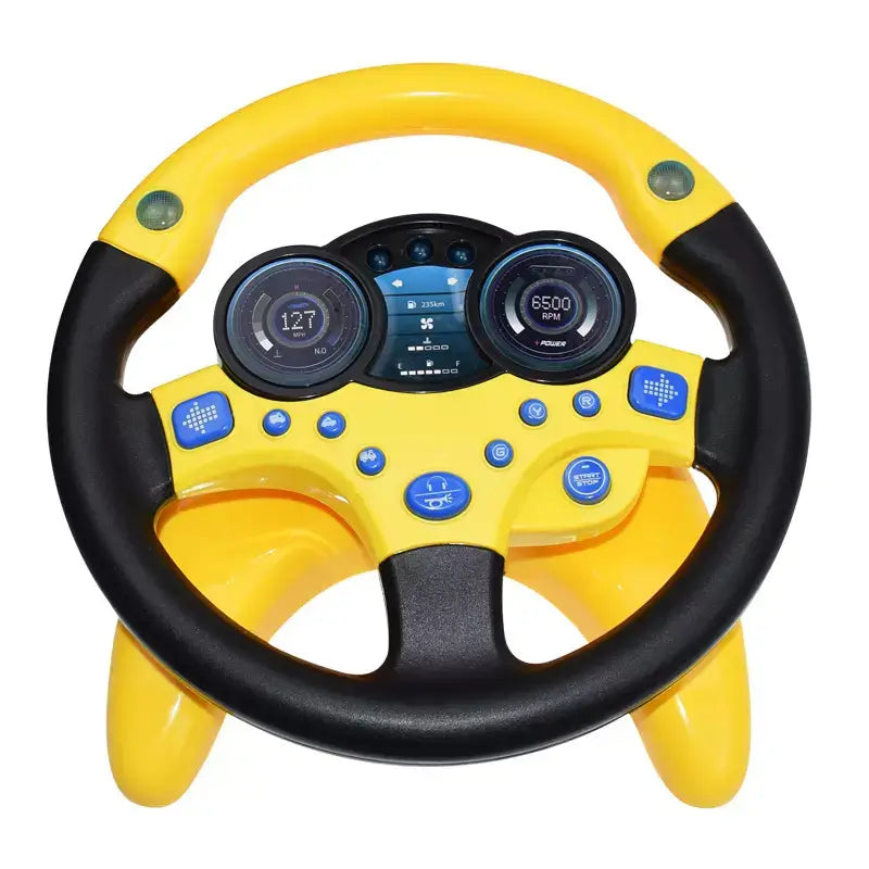 Volante Interativo Infantil Volant | Som, Luz e Aprendizado – Toca Kids