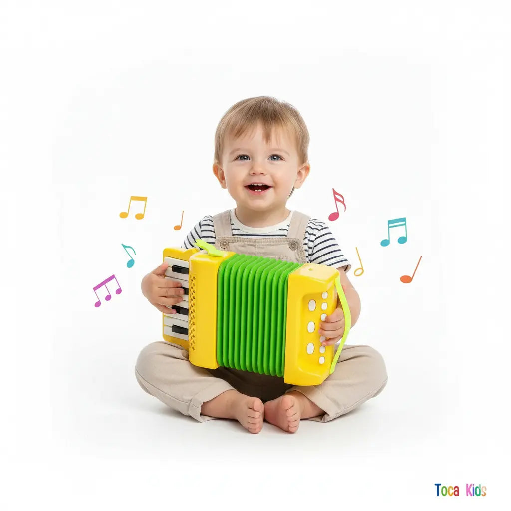 Sanfona Infantil – Brinquedo Musical Educativo | Toca Kids