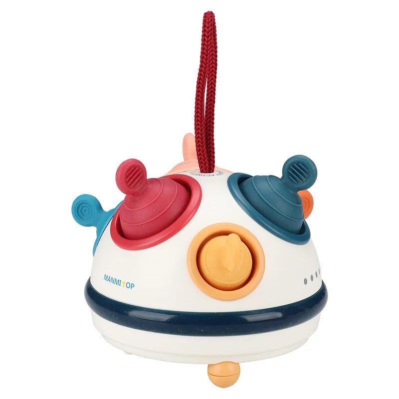 Brinquedo Interativo Pop-Up de Animais - Causa e Efeito Montessori