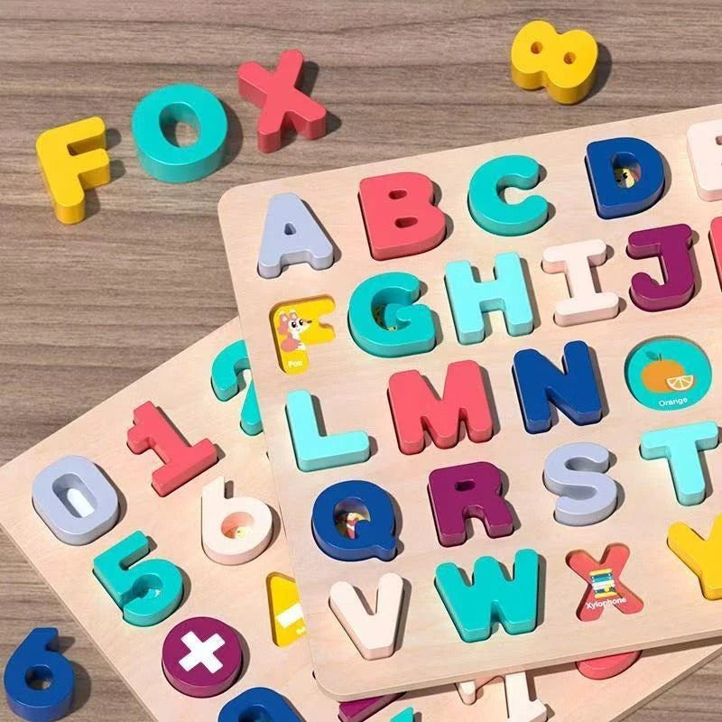 Kit Brinquedo Pedagógico Letras e Números – Alfabetização Infantil Divertida