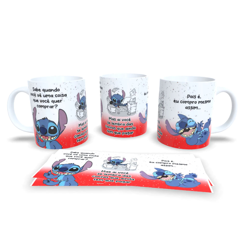 Canecas Stitch (vários modelos)