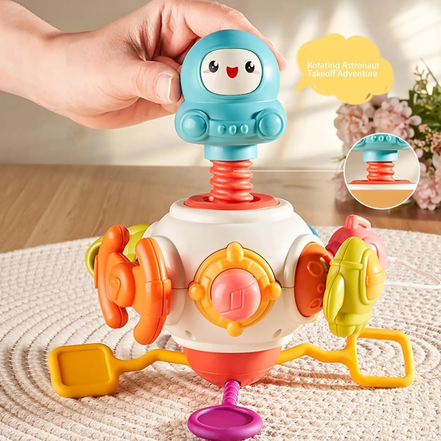 Cubo de Atividades Baby Busy Montessori – Brinquedo Educativo para Bebês
