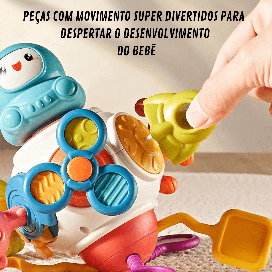 Cubo de Atividades Baby Busy Montessori – Brinquedo Educativo para Bebês