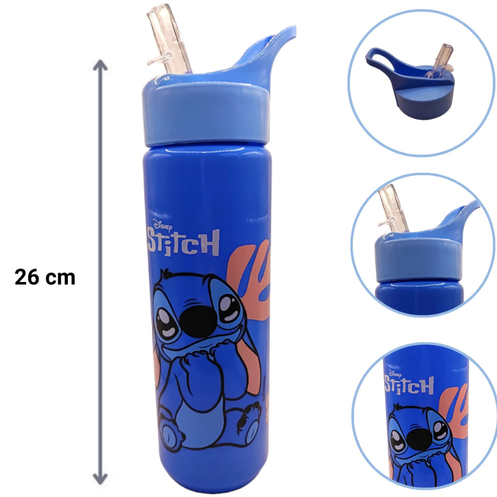 Squeeze com Canudo do Stitch – Praticidade e Estilo para o Seu Dia! 💙✨