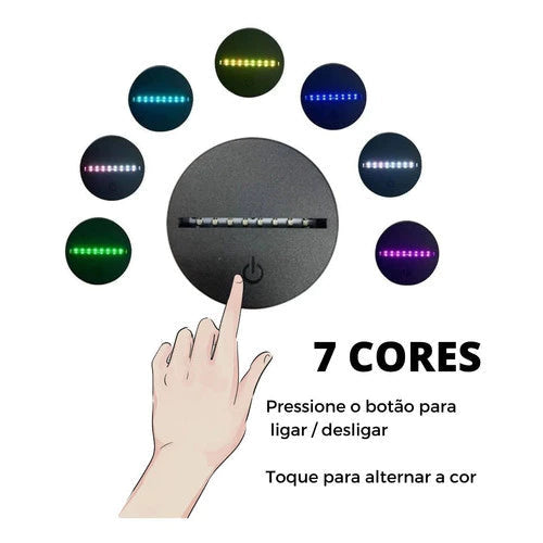 Luminária 3D do Stitch: Transforme Seu Ambiente com Magia e Estilo!