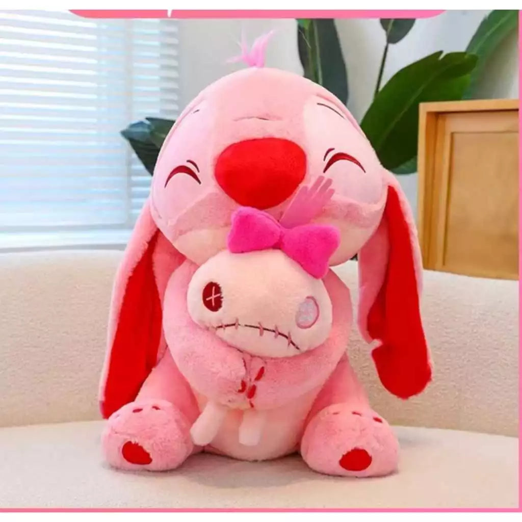 Pelúcia Stitch ou Angel + Xepa – Um Combo de Fofura e Aconchego! 💙💖