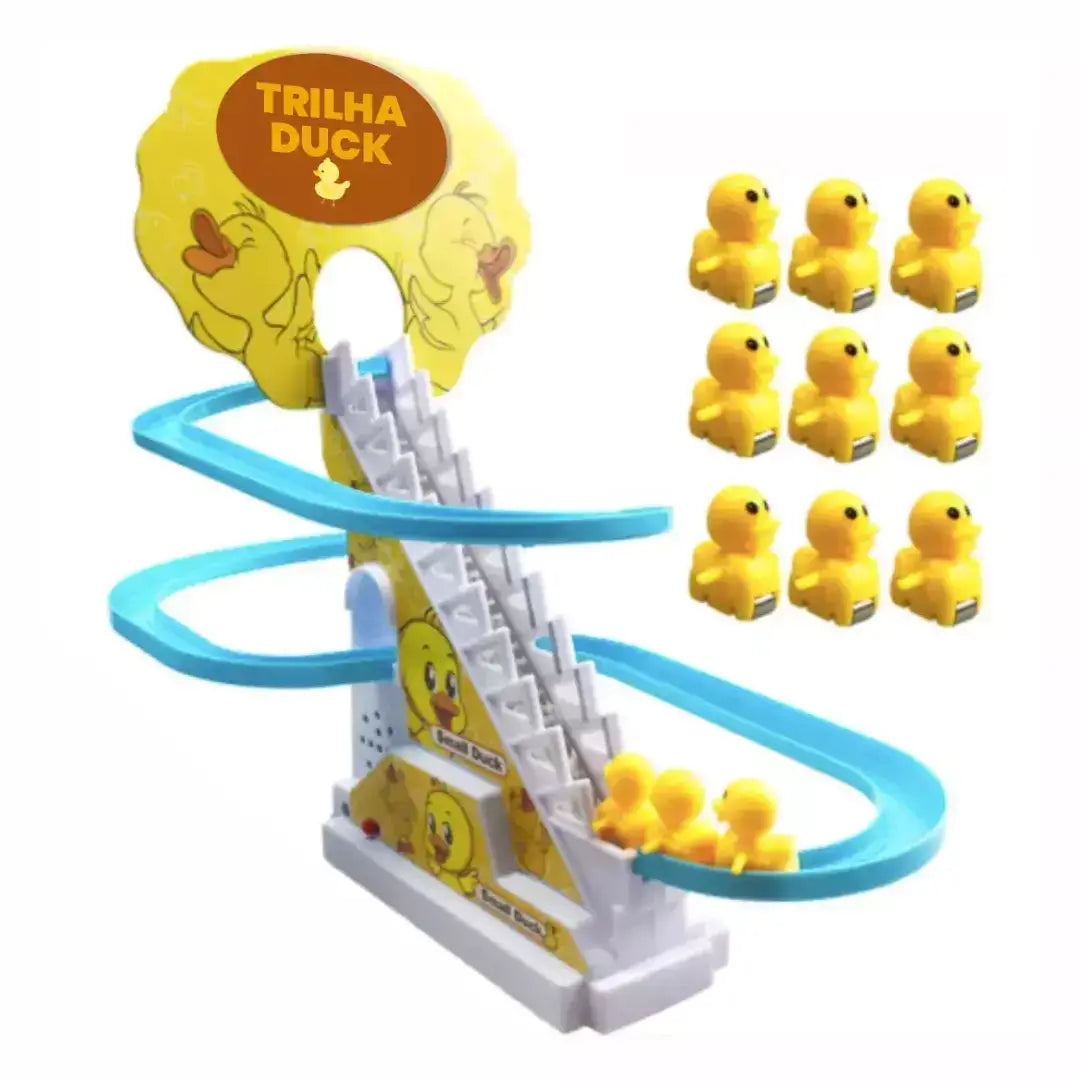 Playground Duck – Escorregador de Patinhos Brinquedo Infantil Interativo