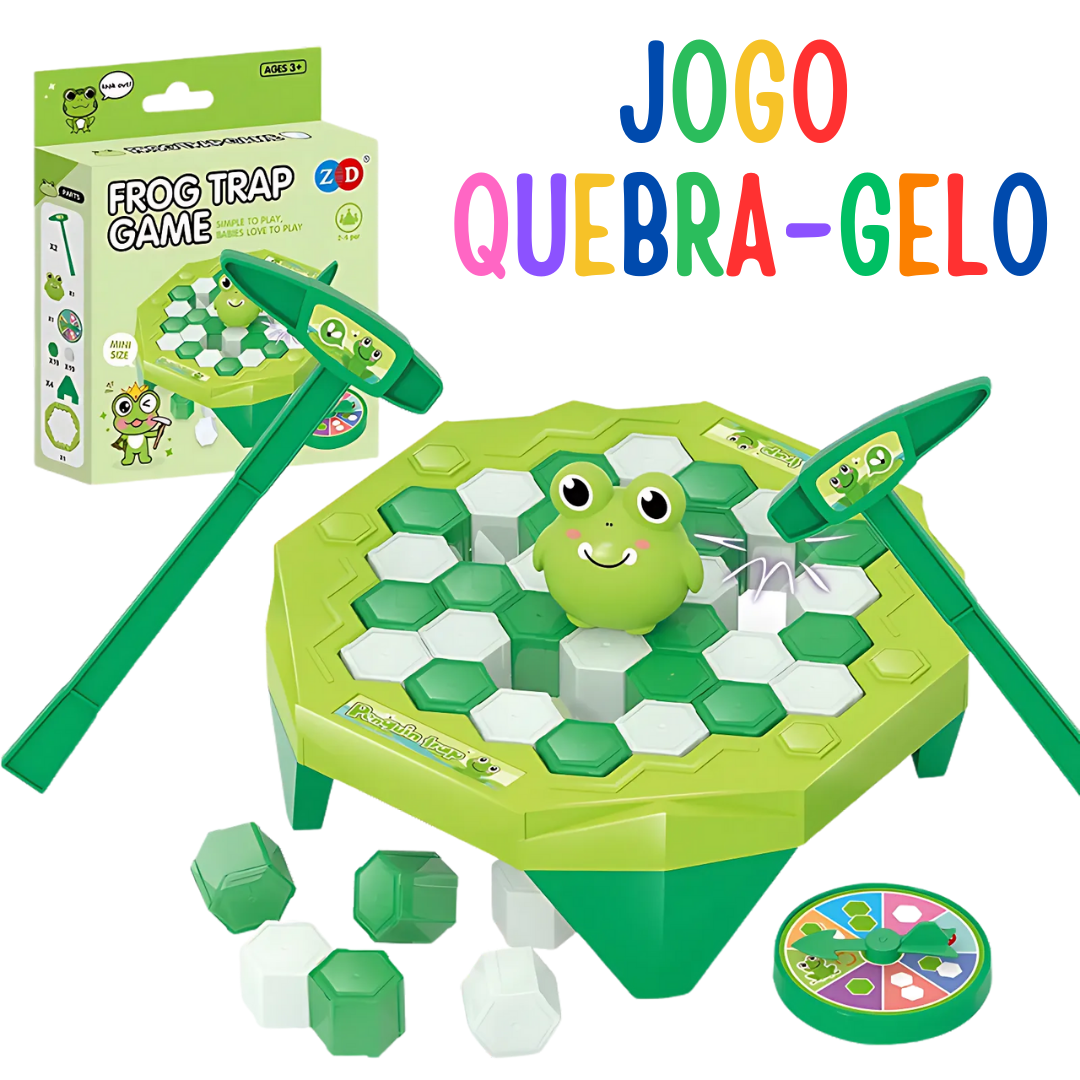 Quebra-Gelo Divertido com Martelinhos – Jogo de Desafio em Família