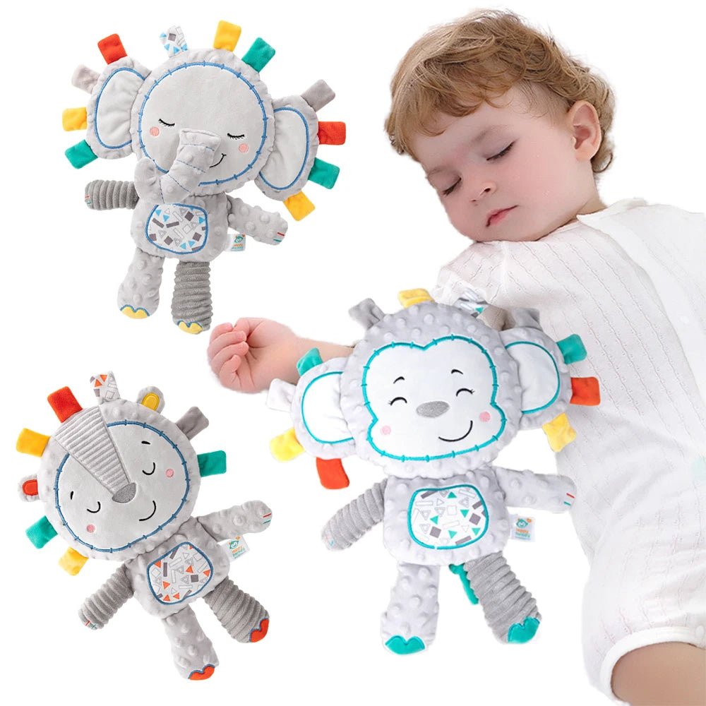 Naninha de Pelúcia Lovey para Bebê – Objeto de Apego e Transição