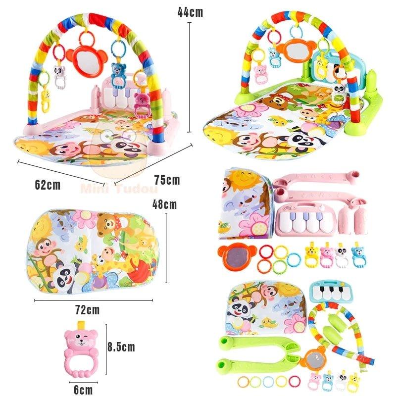 Brinquedo Tapete Interativo Musical para Bebês – Estimulação Sensorial