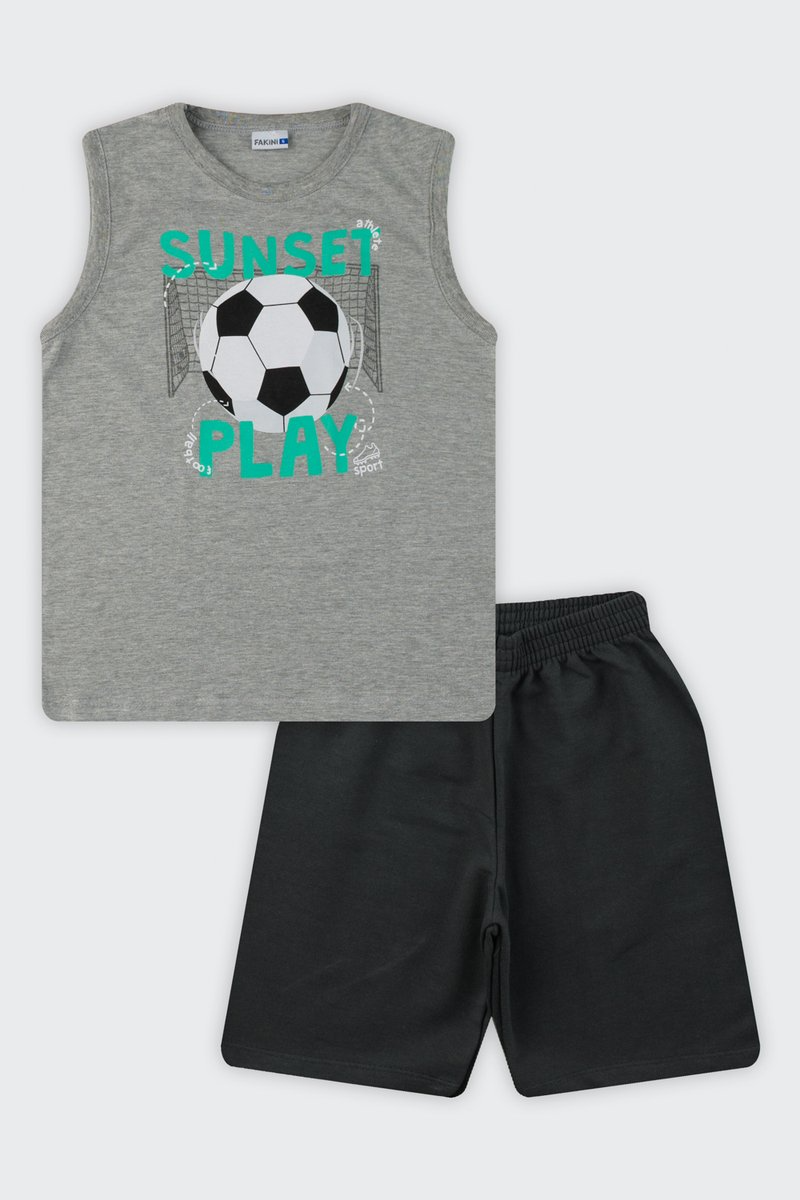 Conjunto Regata Infantil Menino Sunset Play Fakini Mescla