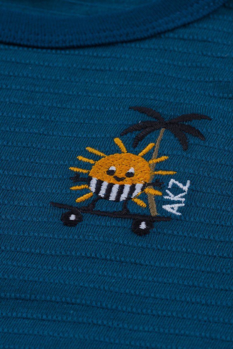 Conjunto Regata Infantil Menino Skate Alakazoo Laranja ou Azul