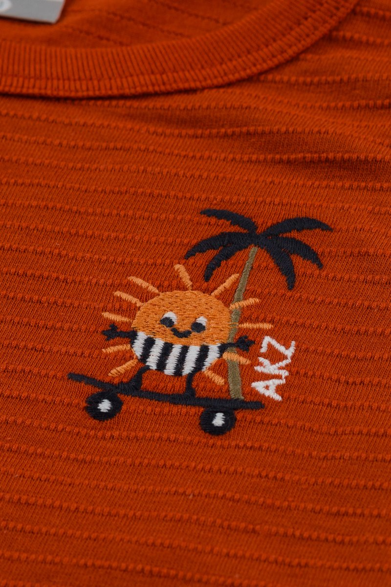 Conjunto Regata Infantil Menino Skate Alakazoo Laranja ou Azul