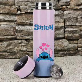 Garrafa Térmica Stitch e Angel – Mantenha o Estilo e a Temperatura na Medida Certa! 💙💜