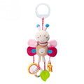 Chocalho de Atividades com Bichinhos Divertidos - Brinquedo Sensorial para Bebê