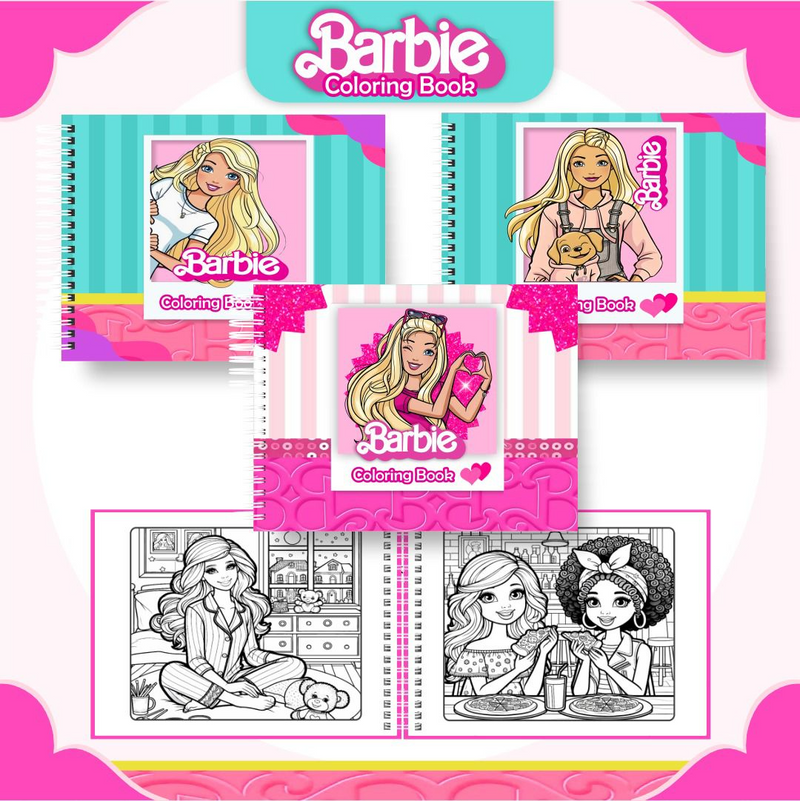Livro de Colorir Bobbie Goods Barbie - Toca Kids