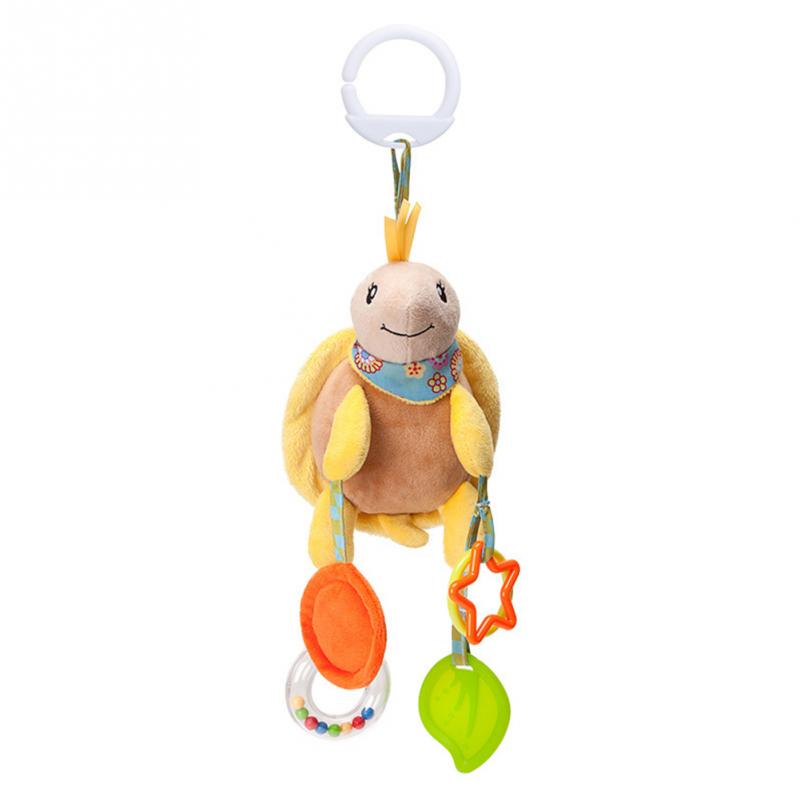 Chocalho de Atividades com Bichinhos Divertidos - Brinquedo Sensorial para Bebê