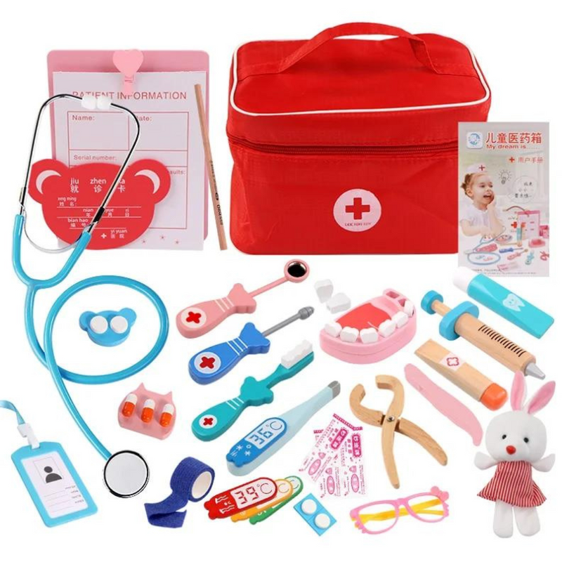 Brinquedo Educativo Kit Médico - 3 a 6 anos