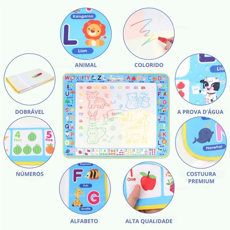 Tapete de Atividades Mágico Montessori