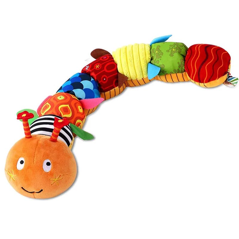 Brinquedo Musical de Lagarta - Pelúcia para Bebês