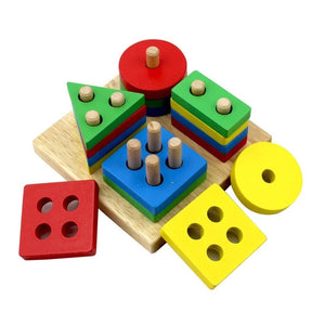 KIT Diversa Kids com 7 Brinquedos Educacionais Montessori