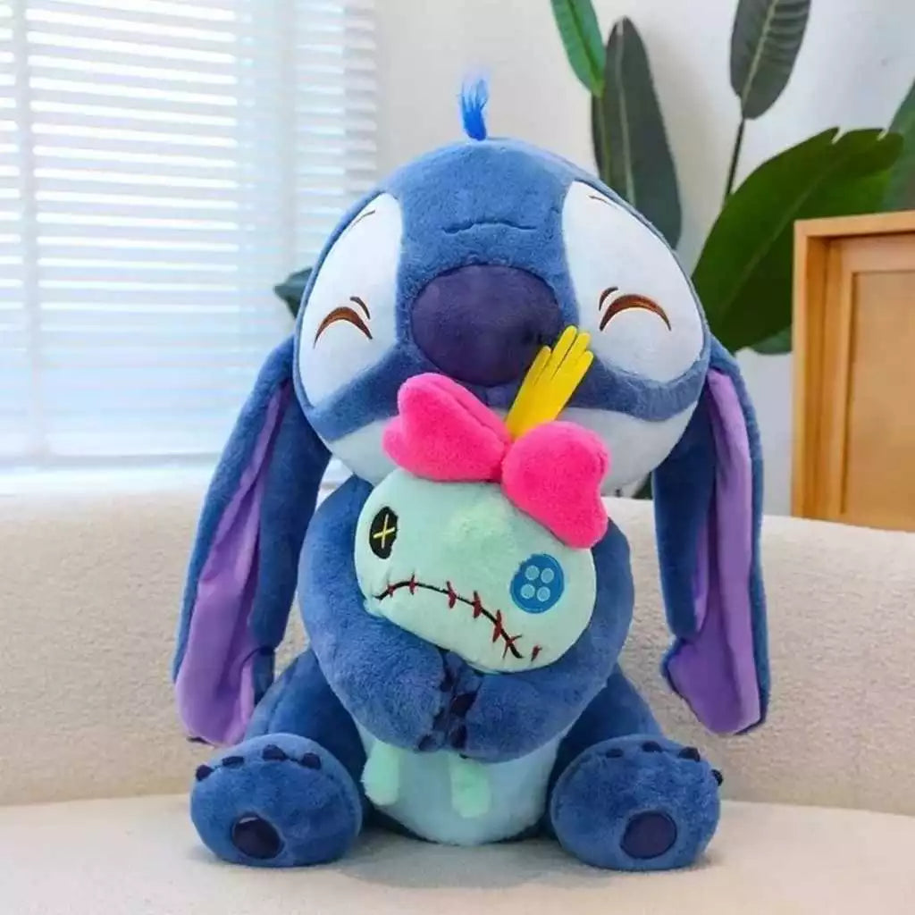 Pelúcia Stitch ou Angel + Xepa – Um Combo de Fofura e Aconchego! 💙💖