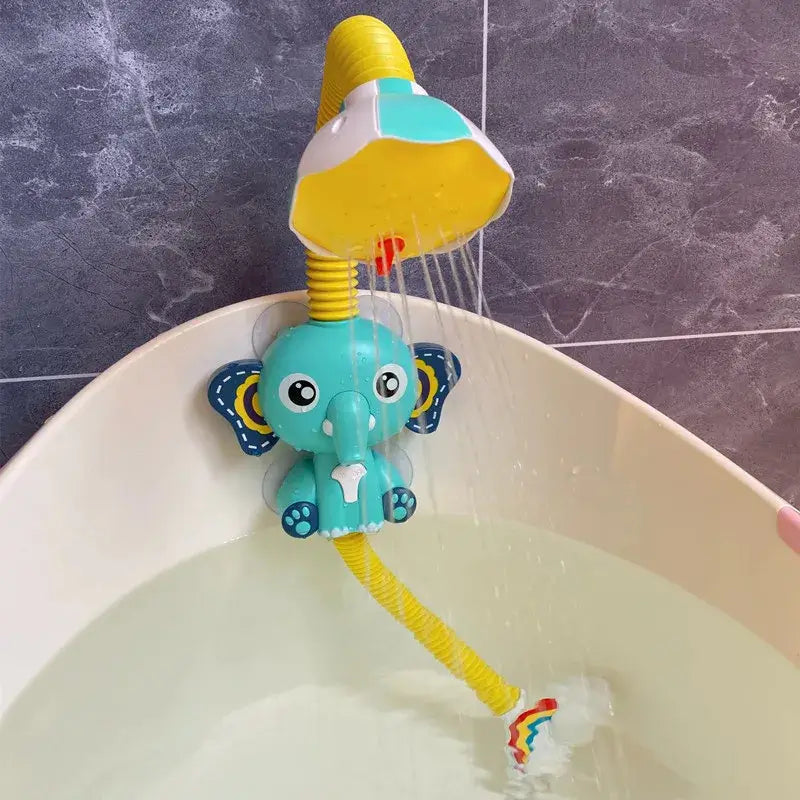 Combo Banho Bom (Chuveirinho + Assento de Banho Baby + 3 HandsSpiner Baby)