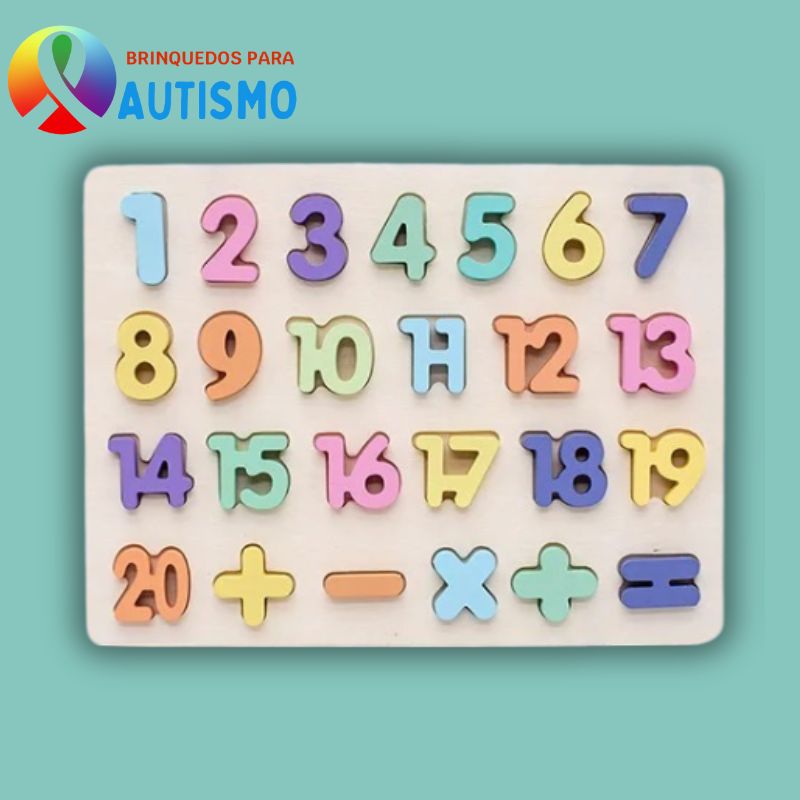Kit Brinquedo Pedagógico Letras Letras e Números