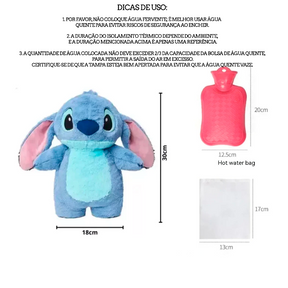 Compressa Térmica Stitch: Alívio e Conforto com um Toque de Magia! 🌸