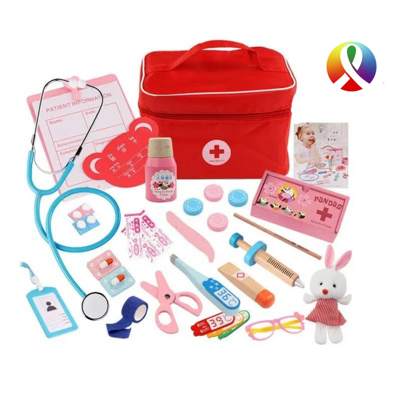 Brinquedo Educativo Kit Médico - 3 a 6 anos