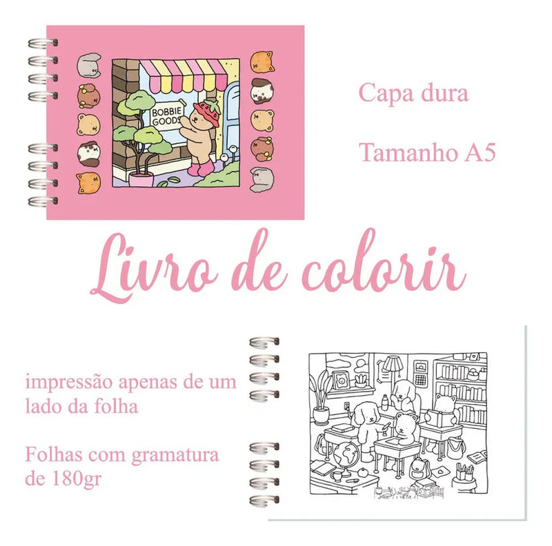Livro de Colorir Bobbie Goods Rebeldes - Toca Kids