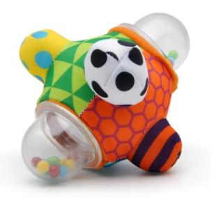 Bolas de Chocalho para Bebê - Brinquedo Interativo para Estímulo Sensorial e Desenvolvimento