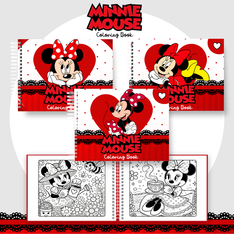 Livro de Colorir Bobbie Goods Minnie Mouse - Toca Kids