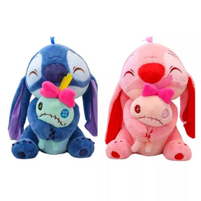 Pelúcia Stitch ou Angel + Xepa – Um Combo de Fofura e Aconchego! 💙💖