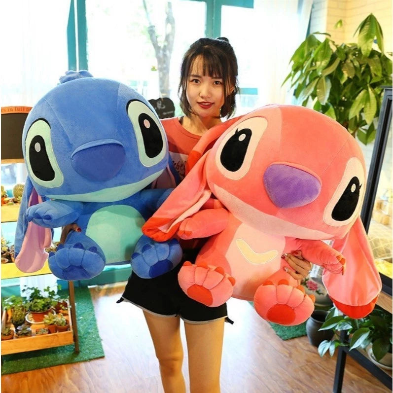 Gigante de Maciez: Pelúcia Stitch de 60 cm para Abraços Inesquecíveis!