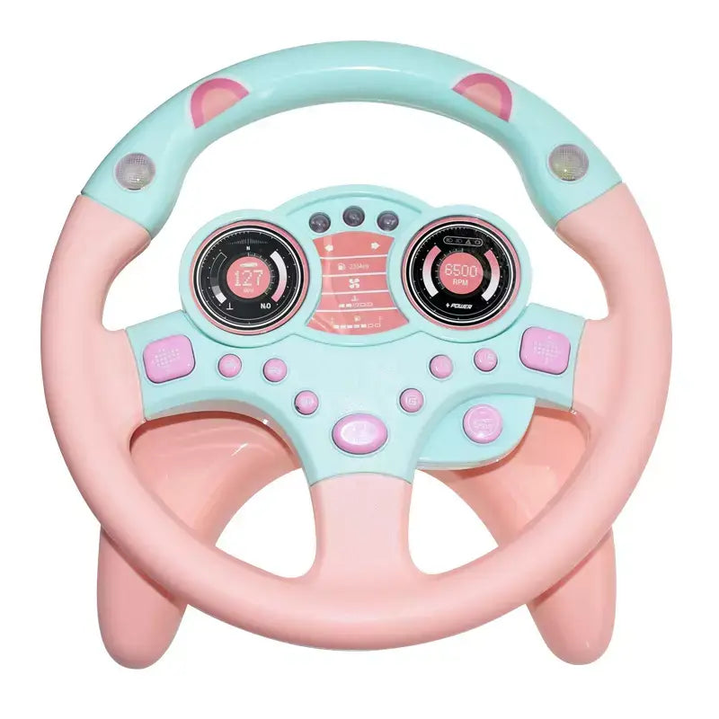 Volante Interativo Infantil Volant | Som, Luz e Aprendizado – Toca Kids