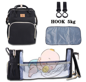 Mochila Maternidade Multifuncional com Trocador Extensível