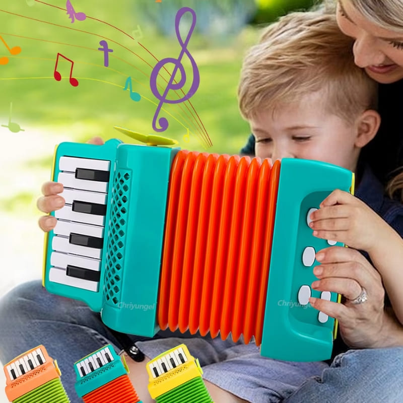Sanfona Infantil - Brinquedo Musical Educativo