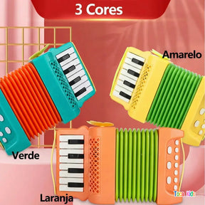 Sanfona Infantil – Brinquedo Musical Educativo | Toca Kids