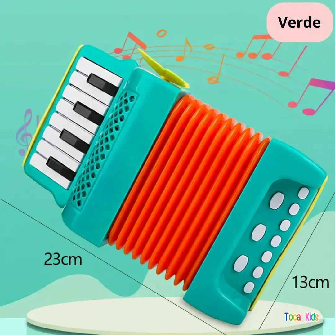 Sanfona Infantil – Brinquedo Musical Educativo | Toca Kids
