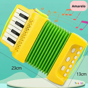 Sanfona Infantil – Brinquedo Musical Educativo | Toca Kids