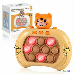 Pop It Eletrônico Sensorial – Brinquedo Fidget Luminoso | Toca Kids