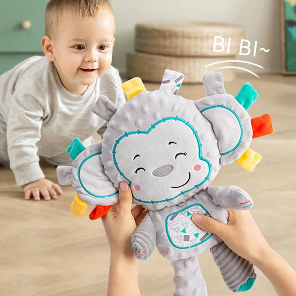 Naninha de Pelúcia Lovey para Bebê – Objeto de Apego e Transição