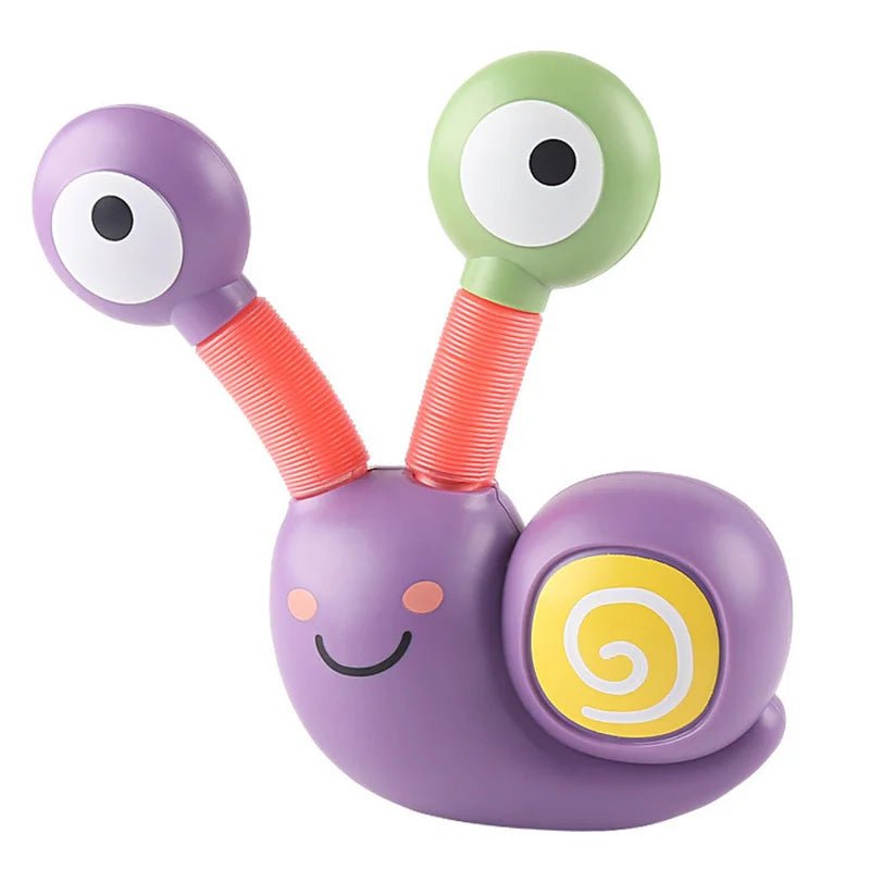 Caracol Luminoso Pop Tubes – Brinquedo Sensorial Fidget para Crianças