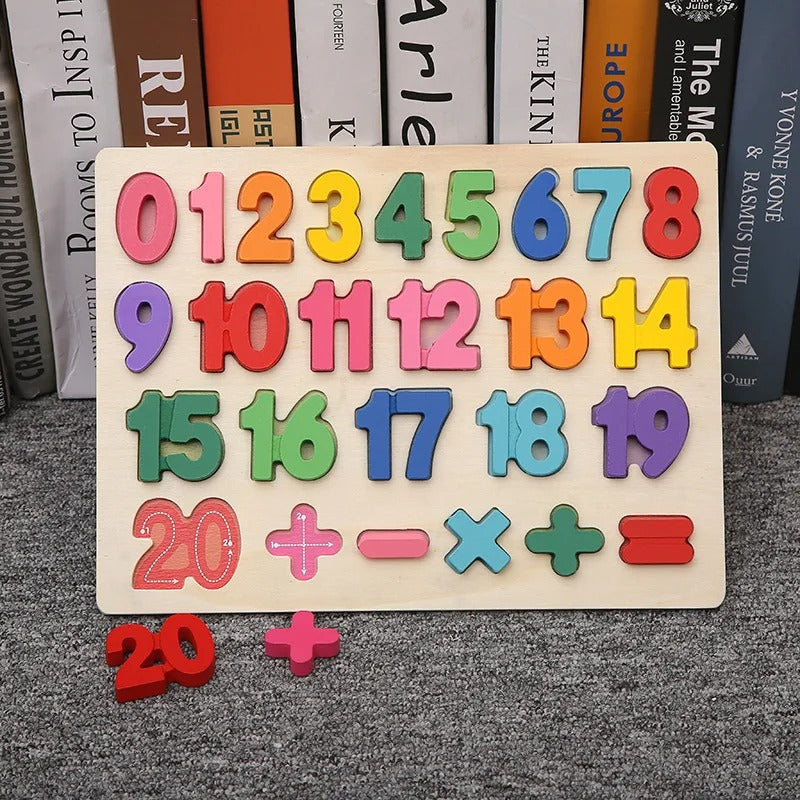 Kit Brinquedo Pedagógico Letras e Números – Alfabetização Infantil Divertida