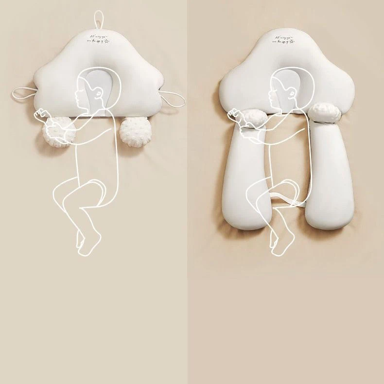 Travesseiro Aconcheguinho Anatômico para Bebê – Conforto, Segurança e Suporte para o Sono Perfeito